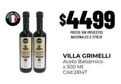 X$ - Aceto Bals0mico x 500 Ml. C0d:28147