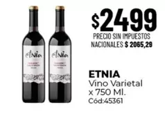 Etnia - Vino Varietal C










abernet Sauvignon