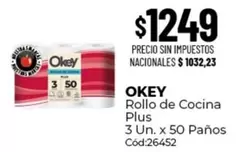 Okey - Rollo de Cocina Plus Cód:26452