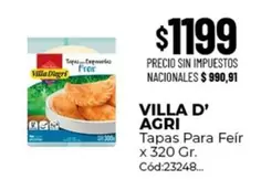 X$ - Tapas Para Freir x 320 Gr.