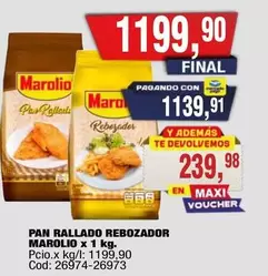 Marolio - PAN RALLADO REBOZADOR