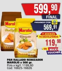 Marolio - PAN RALLADO REBOZADOR