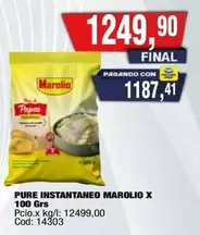 Marolio - PURE INSTANTANEO