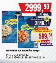 La Salteña - RAVIOLI