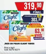 Clight - JUGO EN POLVO