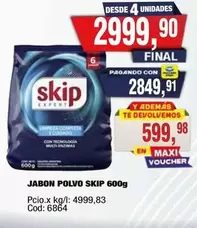 Skip - JABON POLVO SKIP 600g