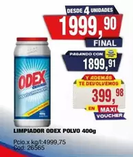 odex - LIMPIADOR ODEX POLVO