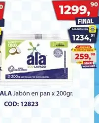 Ala - Jabon en pan