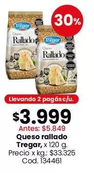 Tregar - Queso rallado