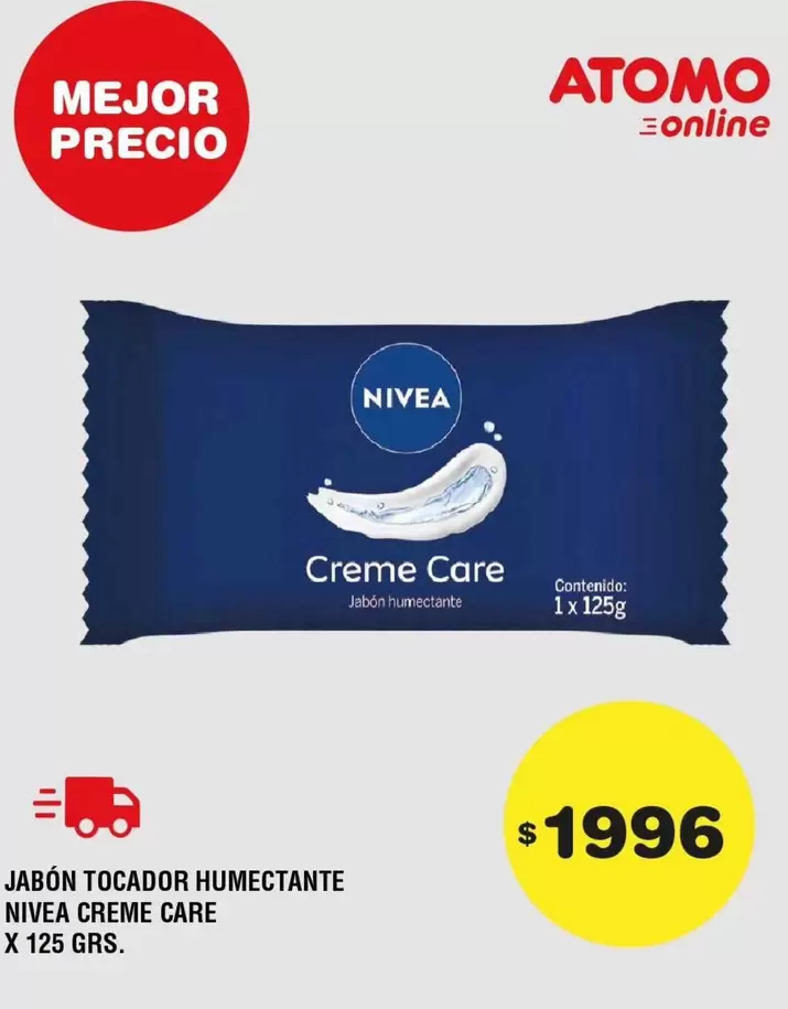 Nivea - JABÓN TOCADOR HUMECTANTE CREME CARE
