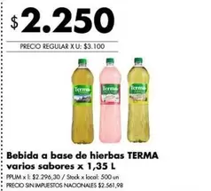 Terma - Bebida a base de hierbas
