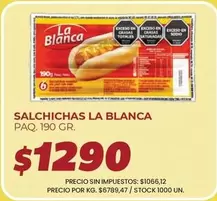 La Blanca - SALCHICHAS