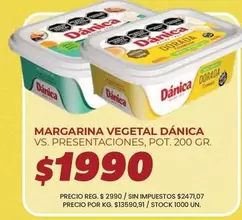 Dánica - MARGARINA VEGETAL