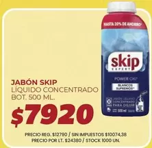 Skip - LÍQUIDO CONCENTRADO