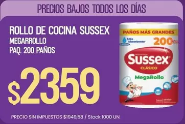 Sussex - ROLLO DE COCINA