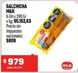M&K - SALCHICHA