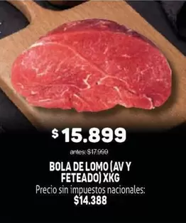 BOLA DE LOMO (AV Y FETEADO)