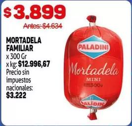 Paladini - MORTADELA FAMILIAR