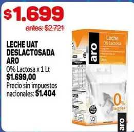 Aro - LECHE UAT DESLACTOSADA