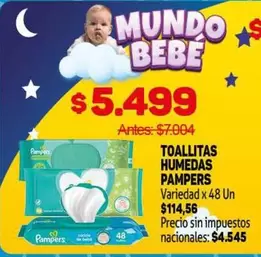 Pampers - Toallitas Humedas