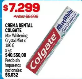 Colgate - CREMA DENTAL