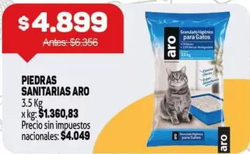 Aro - PIEDRAS SANITARIAS