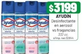 Desinfectante en aerosol