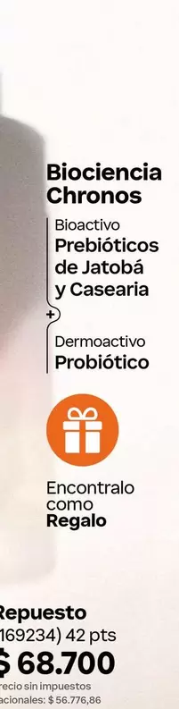 42 - Bioactive Prebióticos de Jatobá y Casearia
