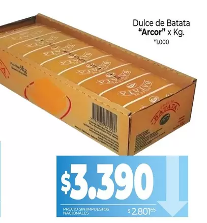 Arcor - Dulce de Batata