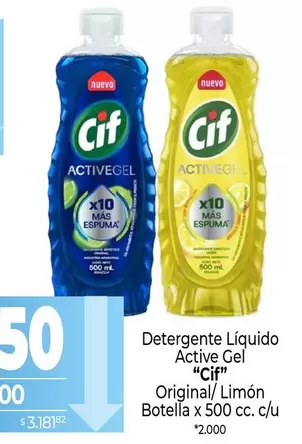 Cif - Detergente Líquido Active Gel