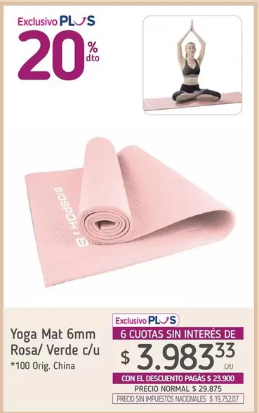 Yoga Mat 6mm
