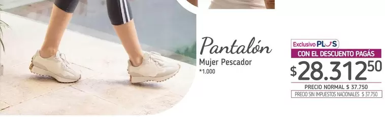 Pantalón Mujer Pescador