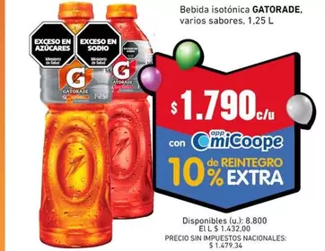 Gatorade - Bebida isotónica
