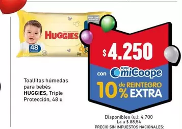 Huggies - Toallitas húmedas