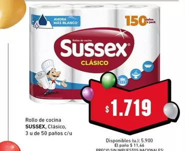 Sussex - Rollo de cocina