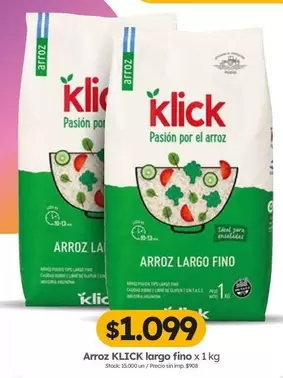 Klick - Arroz Largo Fino