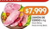 X$ - JAMÓN DE CERDO