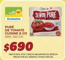 Cuisine - PURÉ DE TOMATE