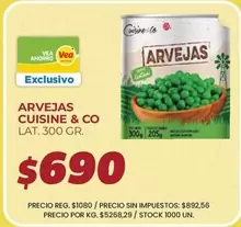 Vea - ARVEJAS