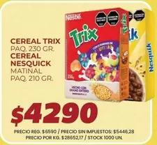 Trix - CEREAL TRIX