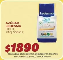 Ledesma - Azúcar Light