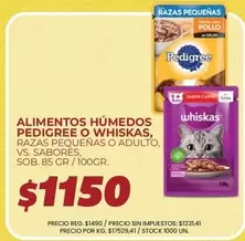 Pedigree - Alimentos Húmedos