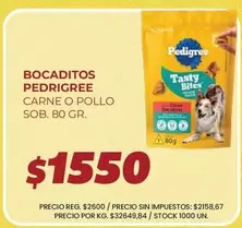 Pedigree - BOCADITOS