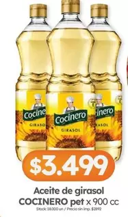 Cocinero - Aceite de girasol