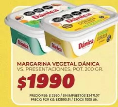 Dánica - MARGARINA VEGETAL