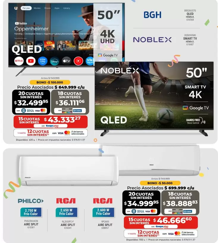 BGH - 50" QLED 4K UHD SMART TV