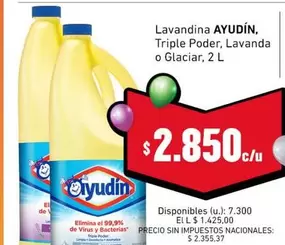 Glaciar - Lavandina Triple Poder