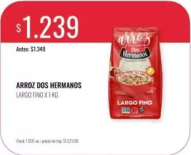 Dos Hermanos - ARROZ LARGO FINO