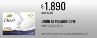 Dove - JABÓN DE TOCADOR