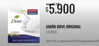 Dove - JABÓN ORIGINAL